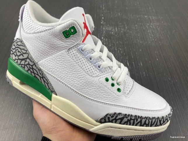 HYPE CK9246-136 Jordan 3 Lucky Retro (W) Green 0724